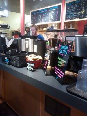 Counter, vegan cookies.  at Coburg Social in Halifax