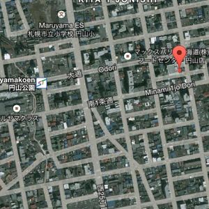 real location at Aoi Sora Organic Cafe in Sapporo