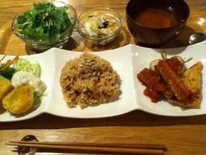Forgot how much it was but probably around 1000yen. Delicious! at Aoi Sora Organic Cafe in Sapporo