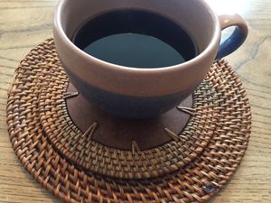 Good coffee. at Aoi Sora Organic Cafe in Sapporo