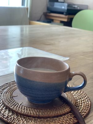 Amazake! at Aoi Sora Organic Cafe in Sapporo