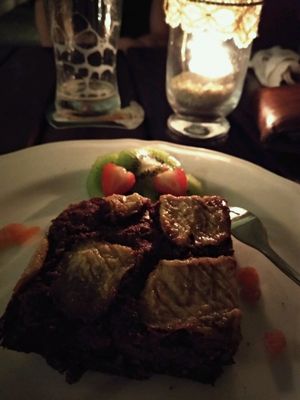 vegan carrot cake  at Magnolia in Krynica-zdroj