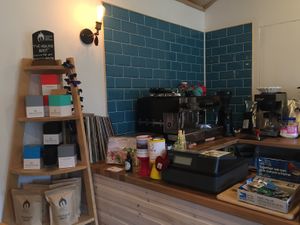 Our cosy coffee shop at Glen Rowan cafe in Invermoriston