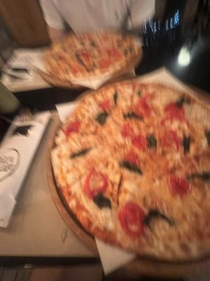 Vegan margarita pizza   at Pizza Locale in Alacati