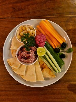 Humus at Koha Surf Cafe & Lounge in Unawatuna