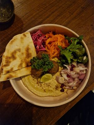 Falafel at Koha Surf Cafe & Lounge in Unawatuna