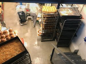 Bakery downstairs at Godt Brød - Torggate in Bergen