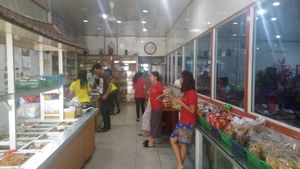 In at Maitreya Vegetarian in 