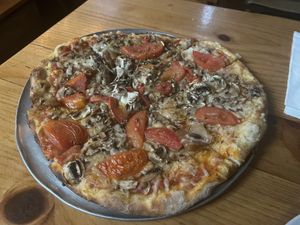   at Flatbread Pizza in Paia