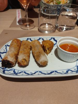 Nems aux légumes at Pattaya in La Rochelle