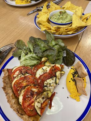 Quiche  at Curcuma Green Food in Burgos