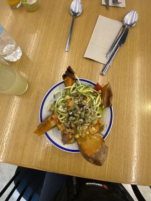 Sweet potato   at Curcuma Green Food in Burgos