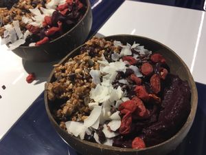 Açai Bowl at Curcuma Green Food in Burgos