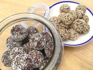 Energy Balls at Curcuma Green Food in Burgos