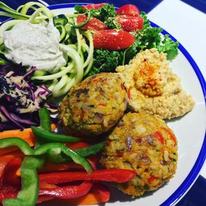 Veggie Bowl at Curcuma Green Food in Burgos