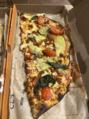 Vegan Half Pizza with Vegan Chorizo   at Blaze Pizza in Lake Buena Vista