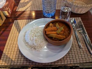 Wadi Special...vegan upon request. at Al Wadi Restaurant in Wadi Musa