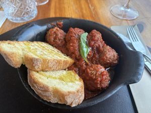 Polpette al pomodoro   at Ajo' Drink & Food in Domaso