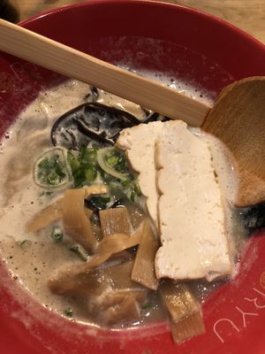 white natural  at Shoryu Ramen in London