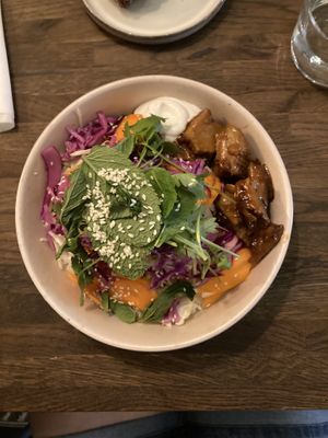 Korean salad  at Mirells in Visby