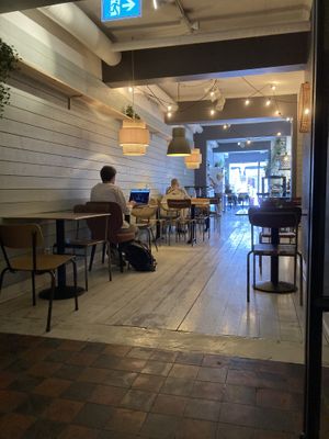 Indoors  at Mirells in Visby