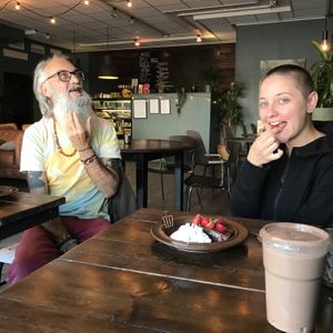 Happy guests  at Mirells in Visby