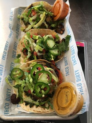Vegan Tacos   at Taco Dirty in Tampa