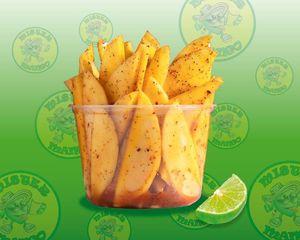 Spiceter Mango salad (best seller). 🤤🌶️ at Mister Mango in North Miami Beach