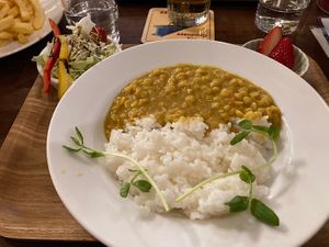 curry at Storyhouse Cafe & Bar in Matsumoto