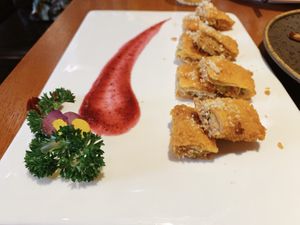 Crispy steak 香 脆酥排 at Lín Hú SùShí - The Lakeside Veggie in Shanghai