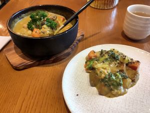 Some Kind of curry at Lín Hú SùShí - The Lakeside Veggie in Shanghai