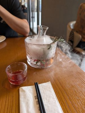 plum juice at Lín Hú SùShí - The Lakeside Veggie in Shanghai