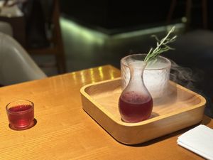Amazing drink  at Lín Hú SùShí - The Lakeside Veggie in Shanghai