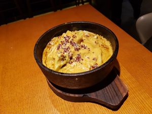 Curry vagetables and quinoa. Fresh and creamy at Lín Hú SùShí - The Lakeside Veggie in Shanghai