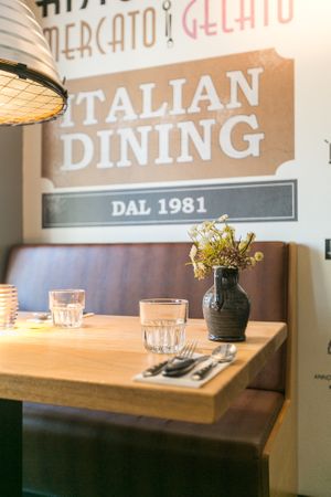 Restaurant inside  at Bella Sardegna in Roden