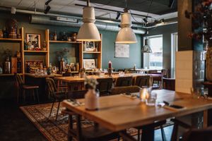 Restaurant inside  at Bella Sardegna in Roden