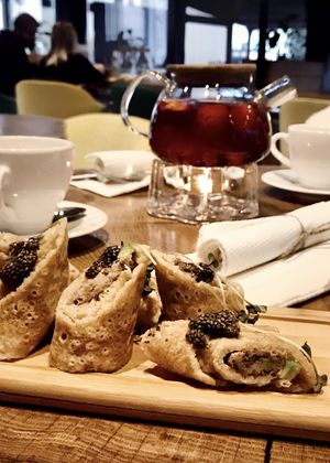 Gluten Free Pancakes at Green Food Cafe in Kharkiv