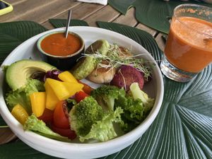 Set of patties  at Green Food Cafe in Kharkiv