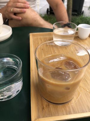 Iced coffe   at Kafe Friedrich in Brno