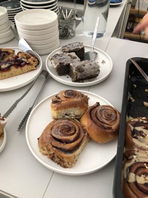 Cake offering   at Kafe Friedrich in Brno