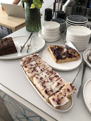 Cake offering   at Kafe Friedrich in Brno