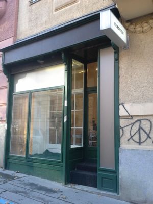 Exterior at Kafe Friedrich in Brno