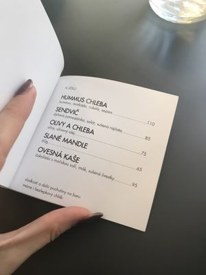 vegan food at Kafe Friedrich in Brno