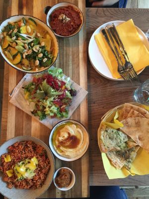 Share plate for 2 at Tungo's in Berlin