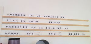 Menu at Bio Délices in Bourg-en-bresse