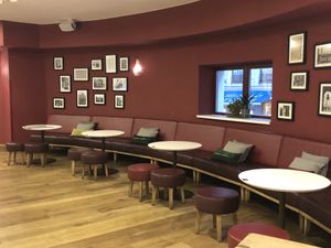 Seating area  at Vapiano - Walfischgasse in Vienna