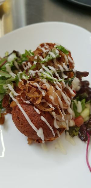 Vegan meatball sub at De Oude Pastorie in Lisse