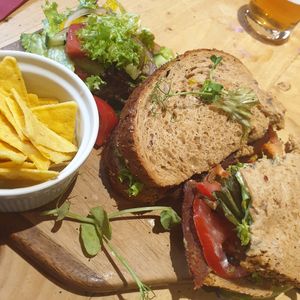 Vegan BLT at The Ship Inn in Wincle