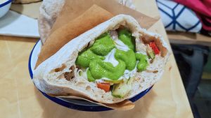 Jerusalem pita at Massa in Bordeaux