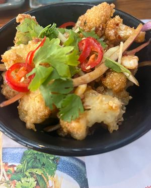 Bang Bang Cauliflower   at Wagamama - Quincy Market in Boston